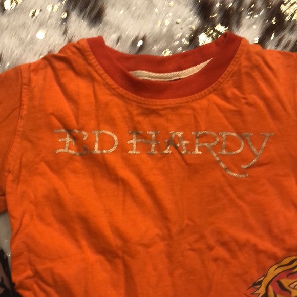 ED HARDY KIDS COTTON TIGER long sleeve Halloween - Picture 2 of 6